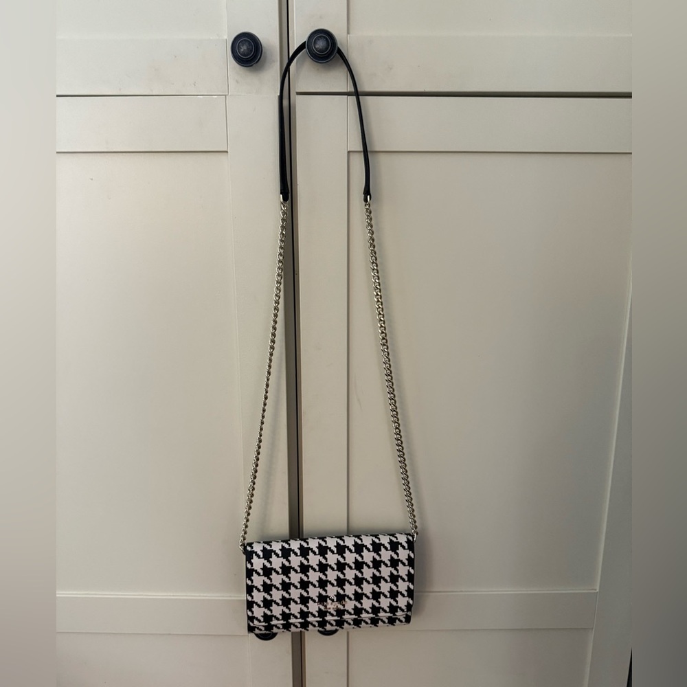 Kate Spade Houndstooth Crossbody Bag